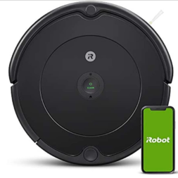 iRobot Roomba 692 Robot Vacuum-Wi-Fi Connectivity, Personalized Cleaning Recommendations, Works with Alexa, Good for Pet Hair, Carpets, Hard Floors, Self-Charging, Charcoal Grey