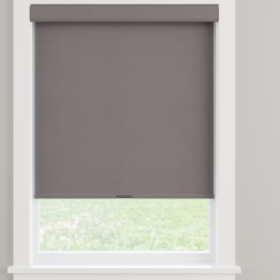 34-in x 72-in Gray Room Darkening Cordless Roller Shade