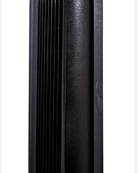 40-in 3-Speed Indoor Black Oscillating Tower Fan with Remote