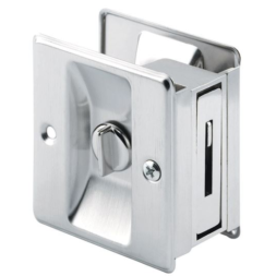 2.5-in Satin Nickel Pocket Door Pull