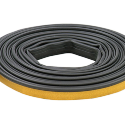 20-ft x 1/2-in Black Door Seal Silicone Door Weatherstrip