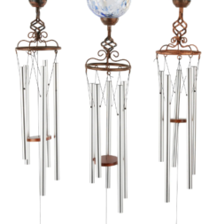 46.25-in Multi Color Metal Chime Wind Chime
