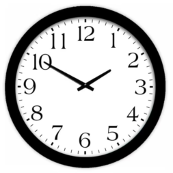 Analog Round Wall Clock