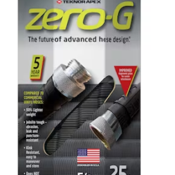 Teknor Apex 5/8-in x 25-ft Premium-Duty Kink Free Woven Gray Hose