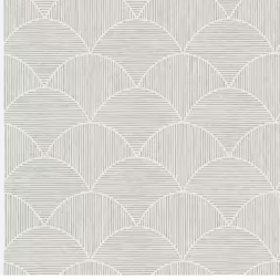 30.75-sq ft Neutral Vinyl Geometric Self-Adhesive Peel and Stick Wallpaper